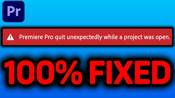Hoe u het probleem kunt oplossen dat Premiere Pro onverwachts stopte terwijl een project openstond