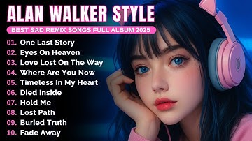 Remix Full Bass || Full Album Alan Walker | New Songs Playlist 2025 #EDM​ #remix​ #chill​