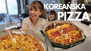 Co (dziwnego) jest na KOREAŃSKIEJ PIZZY? - To jeszcze vlog czy już mukbang? [Pierogi z kimchi]