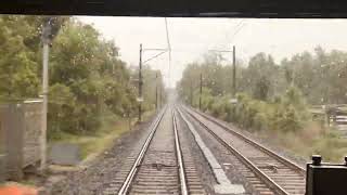 (Time lapse) Baltimore MTA Light Rail Train to Hunt Valley, Maryland