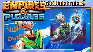 Empires and Puzzles - Visiting Outfitter and Alliance Quest Summons   