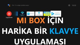 Mi Box İçin Türkçe Klavye Uygulaması - LeanKey Keyboard