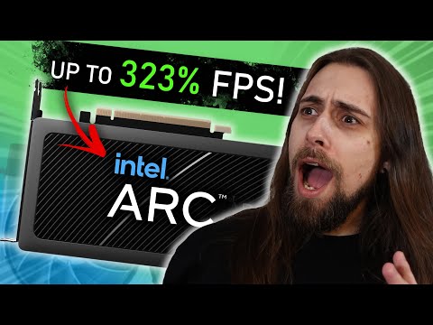 HUGE FPS Boost for Intel Arc GPUs!! FASTER with New Drivers!