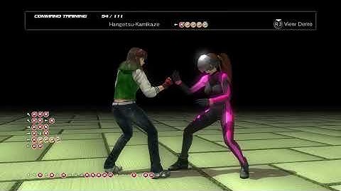 DEAD OR ALIVE 5 Last Round - Hitomi Command Training 100%