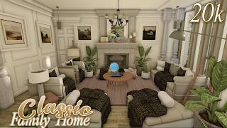 BLOXBURG | 20k Cozy Realistic Mansion No Gamepass | Roblox House Build