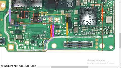 TECNO POVA NEO LE6 LCD Light  Solution