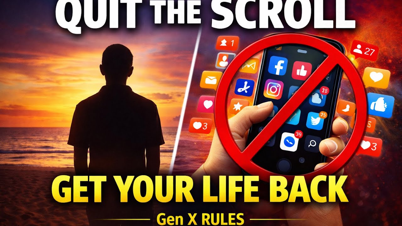 Less Social Media = Less Stress (5 Gen X Rules Younger People Need