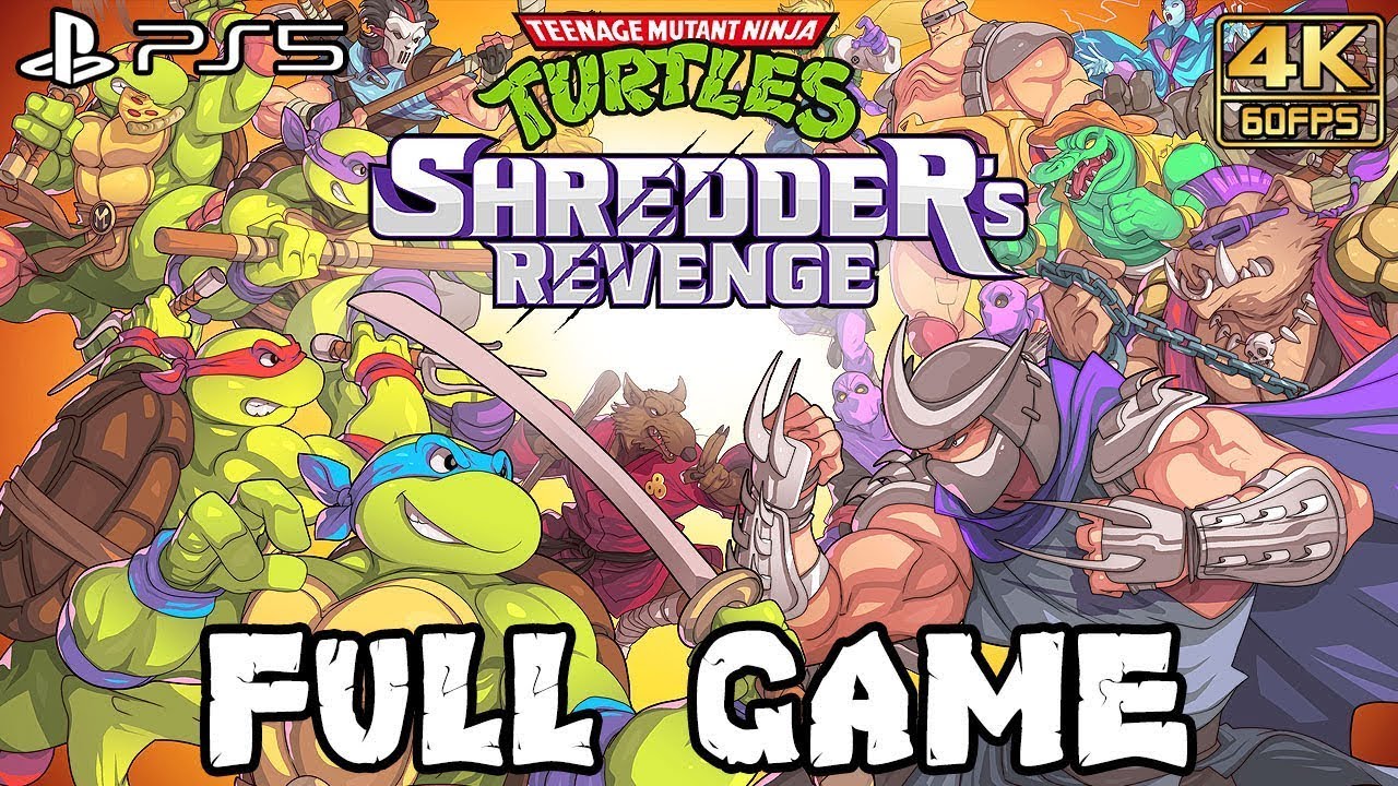 Teenage Mutant Ninja Turtles: Shredder’s Revenge – FULL GAME Walkthrough | Complete Story