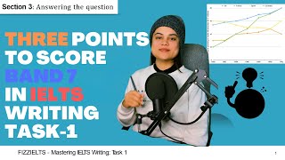 IELTS TASK-1| Three Points to Score Band 7