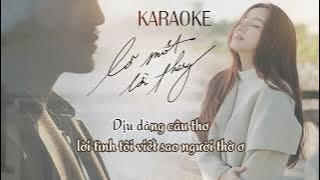 [KARAOKE] Lỡ Một Lời Thương - Vy Oanh