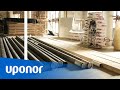 Uponor stigestrengssystem med dansk tekst