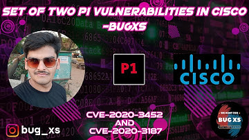 Earn huge with this vulnerability | CVE-2020-3452 | CVE-2020-3187 | CyberSecurity | Bug Bounty