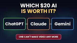 ChatGPT vs Claude vs Gemini (2026): Which $20 AI Is Worth It
