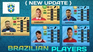 🔵🔴DLS24🪴New Update Brazilian player in Dream League Soccer 2024🔥.Please subscribe YouTube channel 🪴