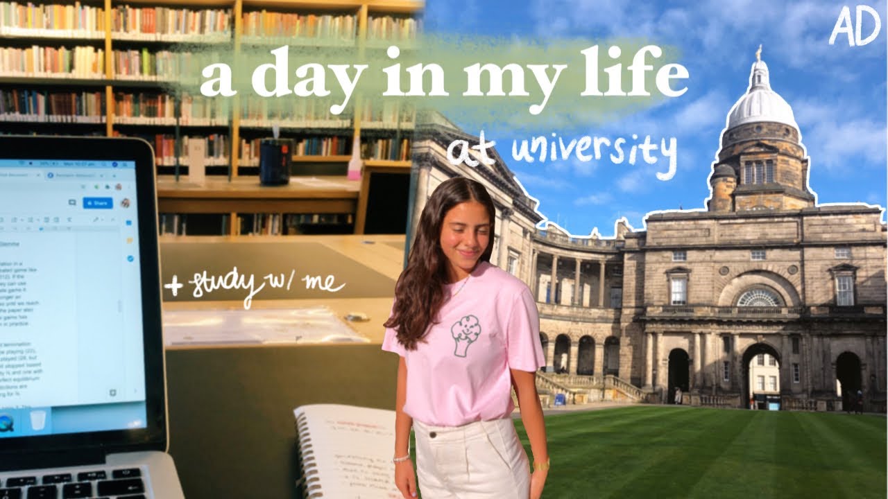 a somewhat productive day at university 📚 study w/ me!