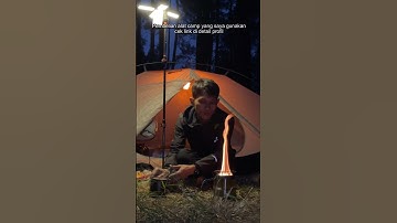 Kompor Kayu Solo Camping Tanpa Asap Kekinian #camping