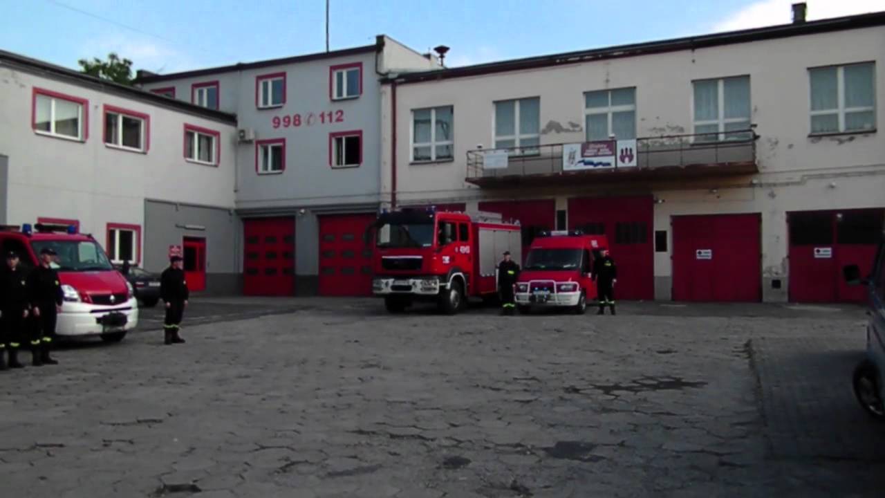 OSP Brzeziny uczczenie 68 rocznicy Powstania Warszawskiego