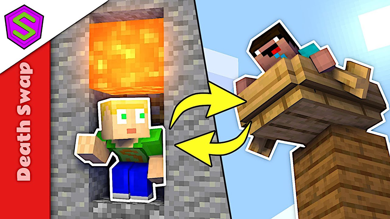 Paras Ansa Katsojia Vastaan! | Minecraft Death Swap Minipelit