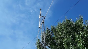 AA5AU 3-element SteppIR Installation - May 2018 - Video 6 of 20