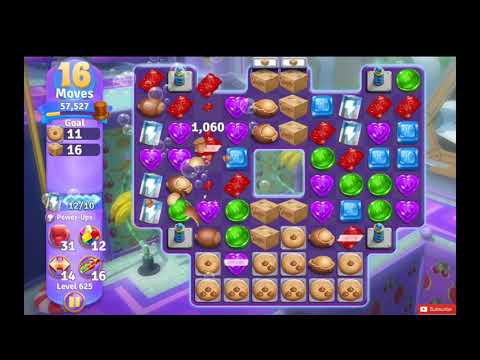 Wonka's World of Candy Level 625 NO BOOSTERS - A S GAMING ✔