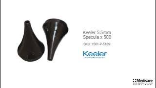 Keeler 5 5mm Specula x 500 1501 P 5189