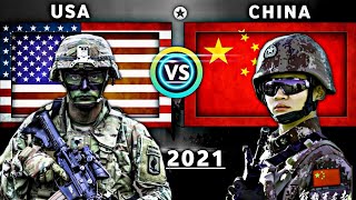 USA vs China military power comparison 2021