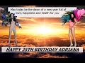 My Happy 35th Birthday video for Adriana Lima