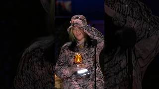 Billie Eilish Reflects On Grammy Wins #shorts #short #billieeilish #grammys #singer