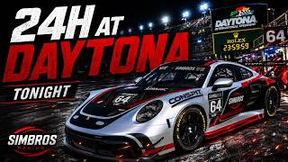 Simbros 24h Daytona Global Endurance Tour OP Driving at 9am CST
