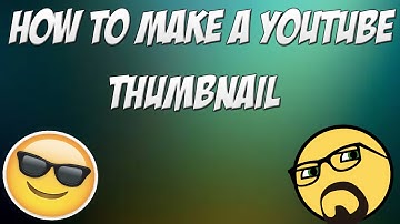 How To Make A Youtube Thumbnail | Adobe Photoshop CS6 |