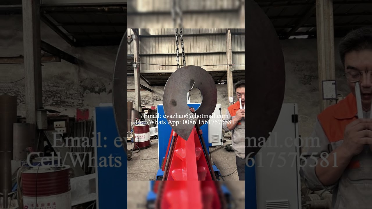 Sectional Spiral Flight  Press and Forming Machine, Bigger Thickness with Width