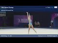 Yating zhao chn all around final  asian championships 2021 tashkent