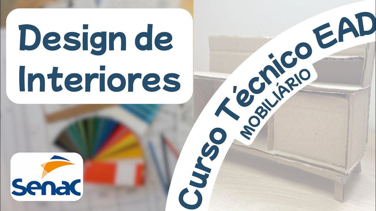 FIZ UM BANCO DE PAPELÃO | Como é fazer curso técnico EAD? ep. #6 | Design de Interiores | Senac