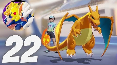 Pokemon Unite Mobile - Gameplay Walkthrough Part 22 -Charizard Gameplay in Rank Match (Android, iOS)