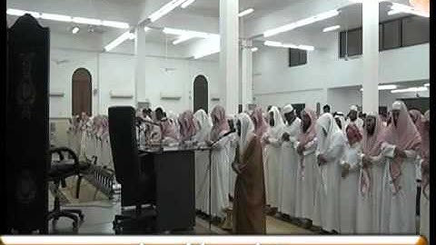 لشيخ ناصر القطامي وهو يُقلد الشيخ علي جابر آخر السورة