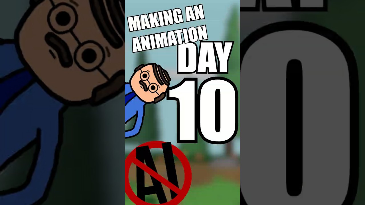 ❗️ДЕСЯТЫЙ ДЕНЬ создания анимационного короткометражного фильма БЕЗ ГЕНЕРАТИВНОГО ИИ❗️