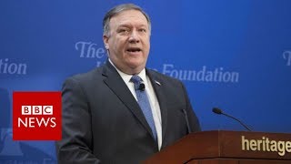 US vows 'strongest sanctions in history' on Iran - BBC News