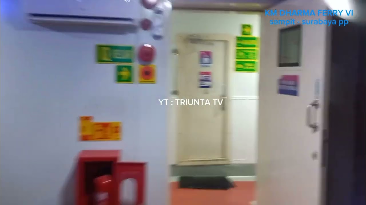 Review full KM DHARMA FERRY VI sampit - surabaya