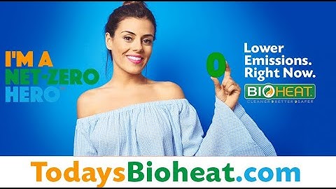 Be a Net-Zero Hero™ Right Now by Lowering Your Carbon Emissions with Bioheat® Fuel!