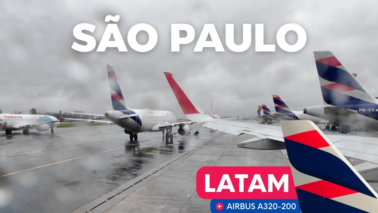 VOO SÃO PAULO ✈ BELO HORIZONTE NO AIRBUS A320-200 DA LATAM
