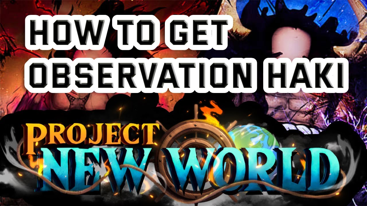 How To Get BUSO HAKI Level 2  Roblox Project New World 