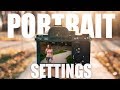 The CAMERA SETTINGS I use for Portrait Photography!
