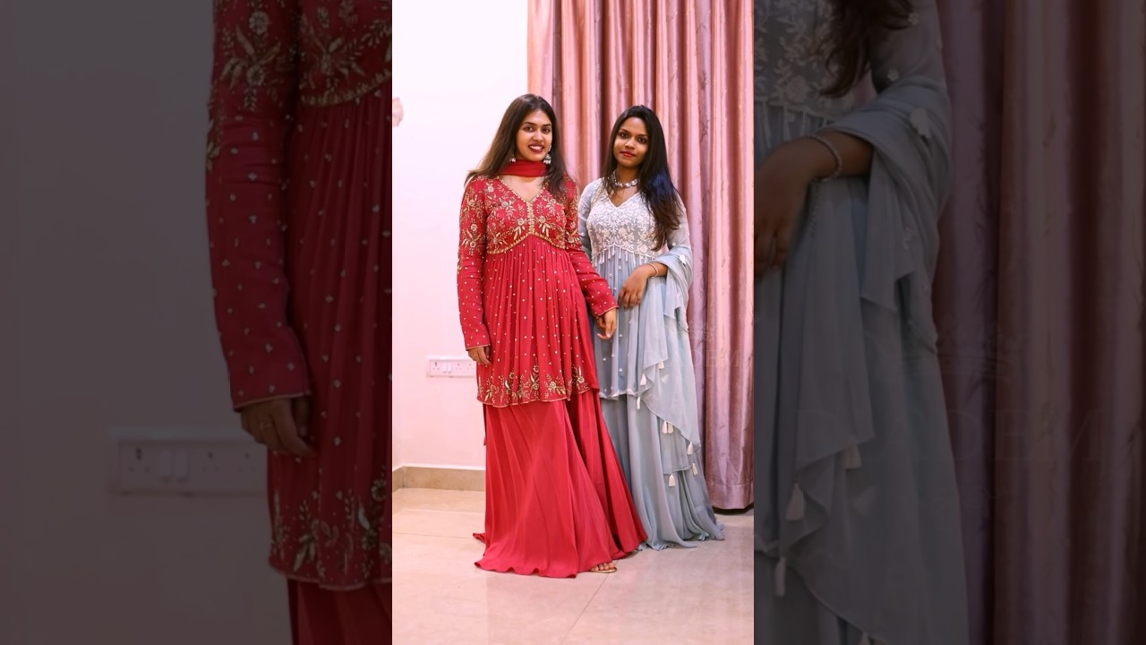 Alia Cut Anarkali with Palazzo Pant & Dupatta 💃🌸