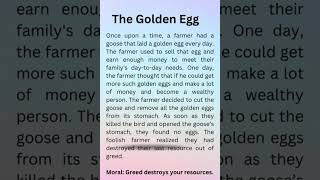 The golden egg story for bedtime / learn english through stories