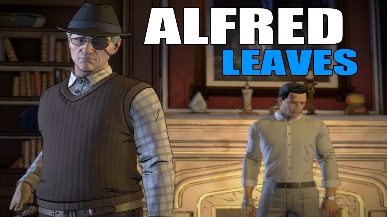 Alfred Leaves Batman - Batman Telltale Episode 5 Ending