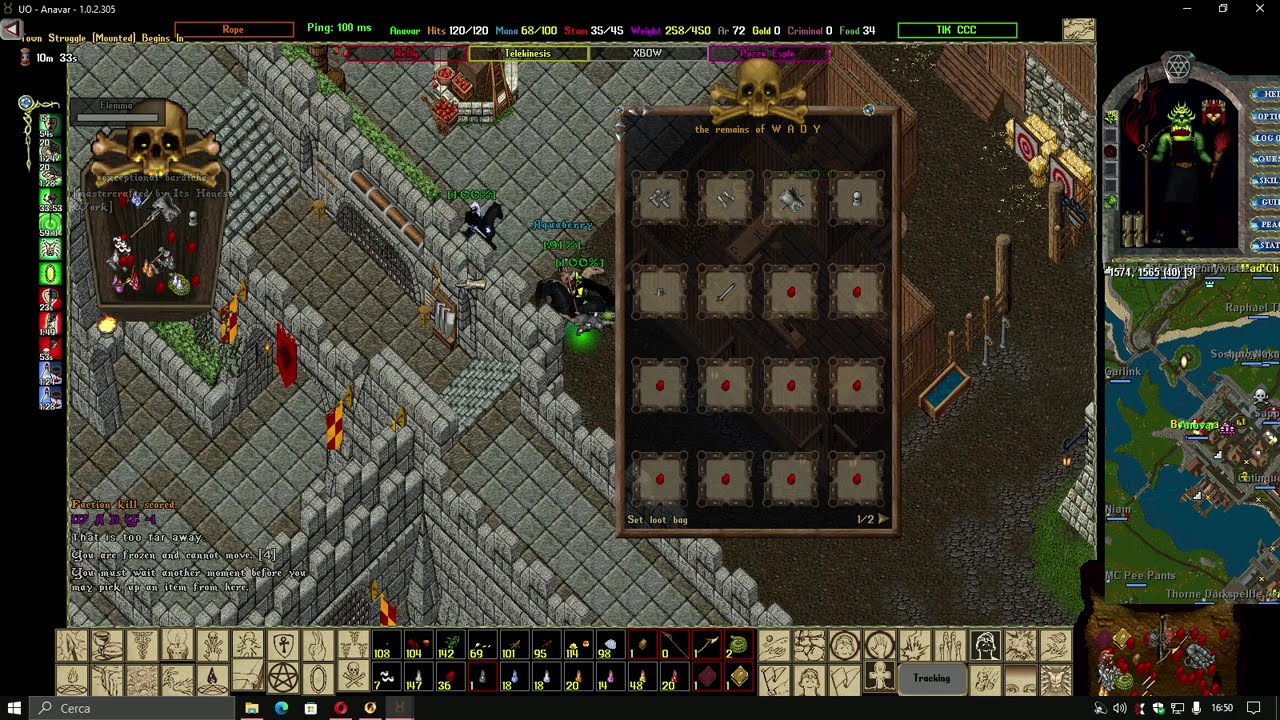 Uo Outlands Faction Pvp -  (Lok)  Vs Terran 2vs2 In Prevalia .