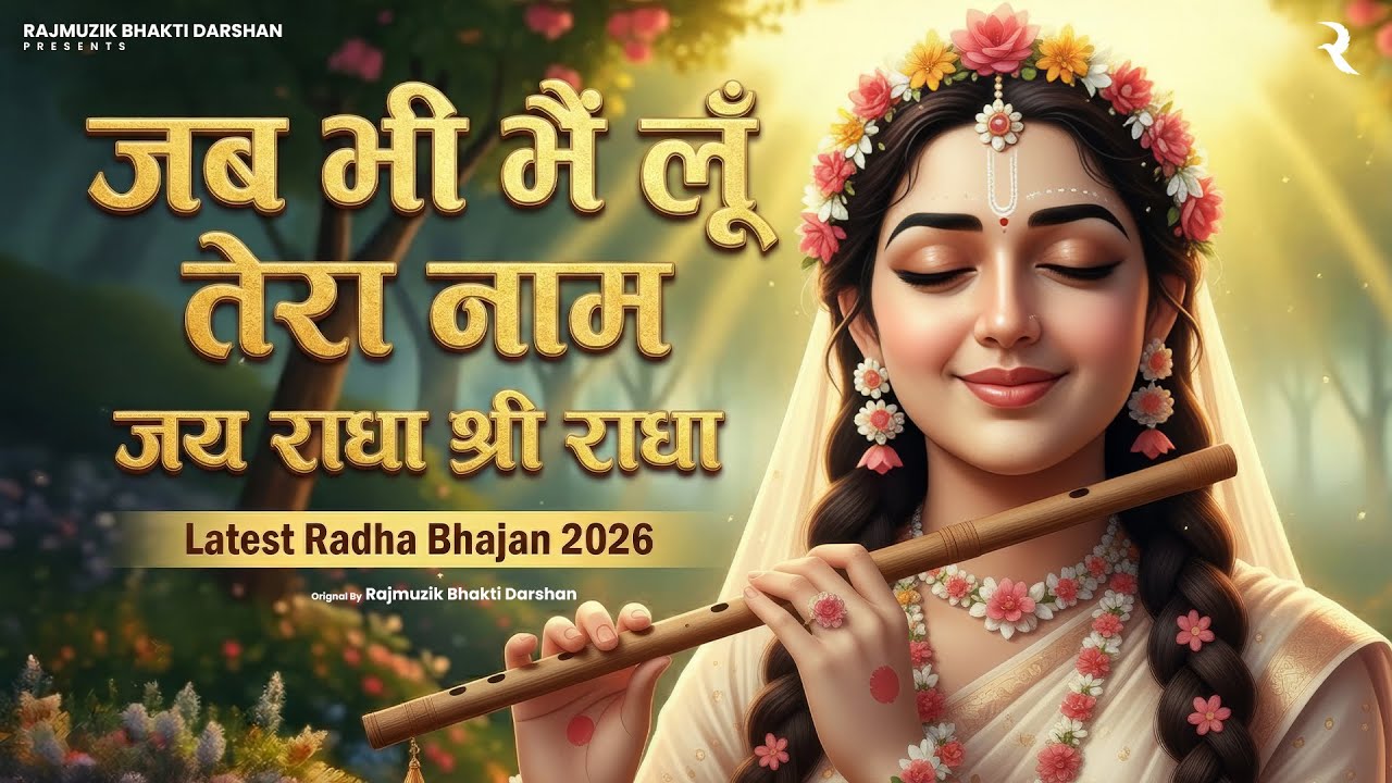 Radha Bhajan 2026 | जब भी मैं लूँ तेरा नाम माँ राधा | Jai Radha Shri Radha | Latest Radha Bhajan
