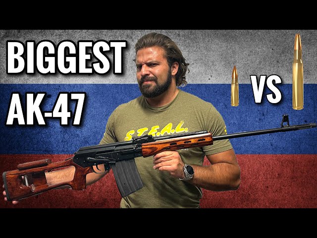 Testing The Biggest AK Ever Produced - YouTube