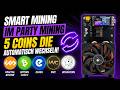 Smart Mining im Party Mining - 5 Coins die automatisch wechseln.