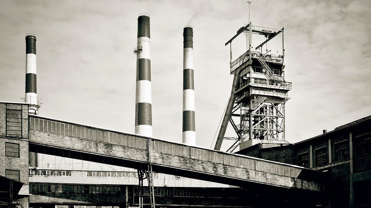 KWK Chwałowice w środku - jesień 2012